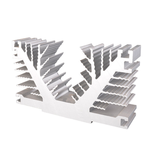 Radiateurs de radiateurs d'extrusion de dissipateur de chaleur en aluminium personnalisés